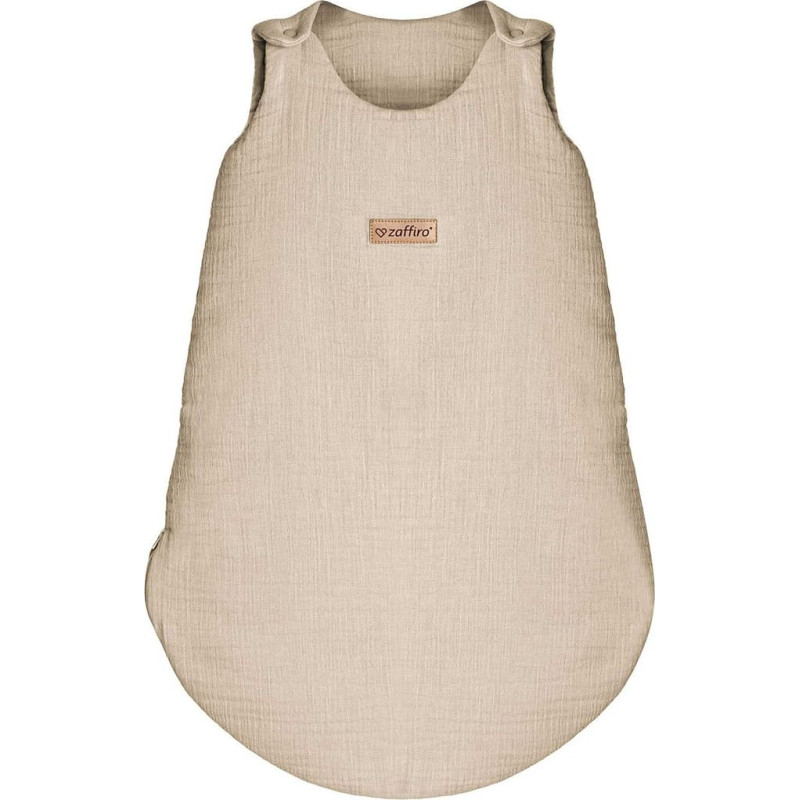 Sleeping bag muslin 0,5 TOG Malaga 6-12m beige