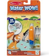 Melissa & Doug Water Wow! Ūdens krāsojamā grāmata &ndash; Džungļi