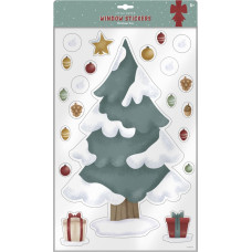 Little Dutch Window stickers Christmas Tree