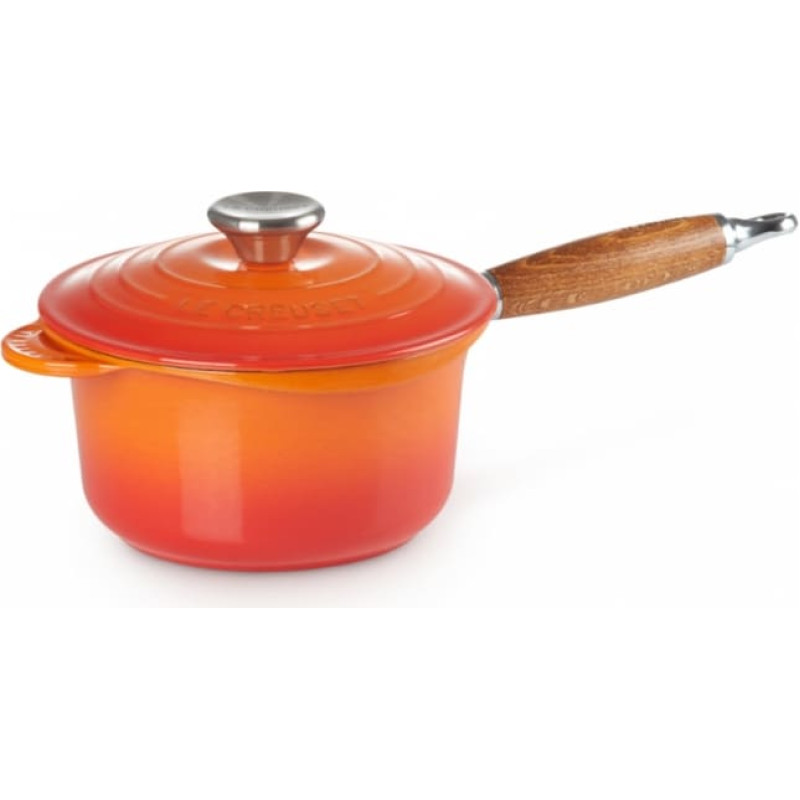 Le Creuset Čuguna mērces katliņ&scaron; &Oslash;18cm / 1,8L oranžs