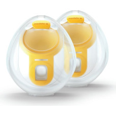 Medela Swing Maxi hands‑free breast shields N2, set includes 21 mm and 24 mm shields. COMPATIBLE WITH SWING MAXI PUMP