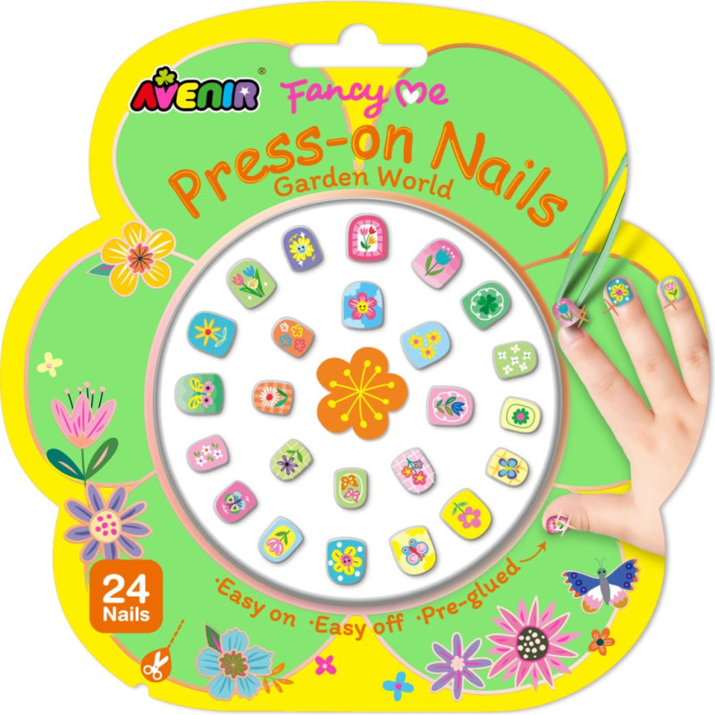 Avenir Press-on Nails garden World