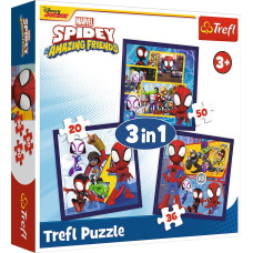 SPIDEY PAJAKI I DINOZAURY *3w1*