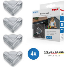 Reer Transparent corner protectors, 4 pcs