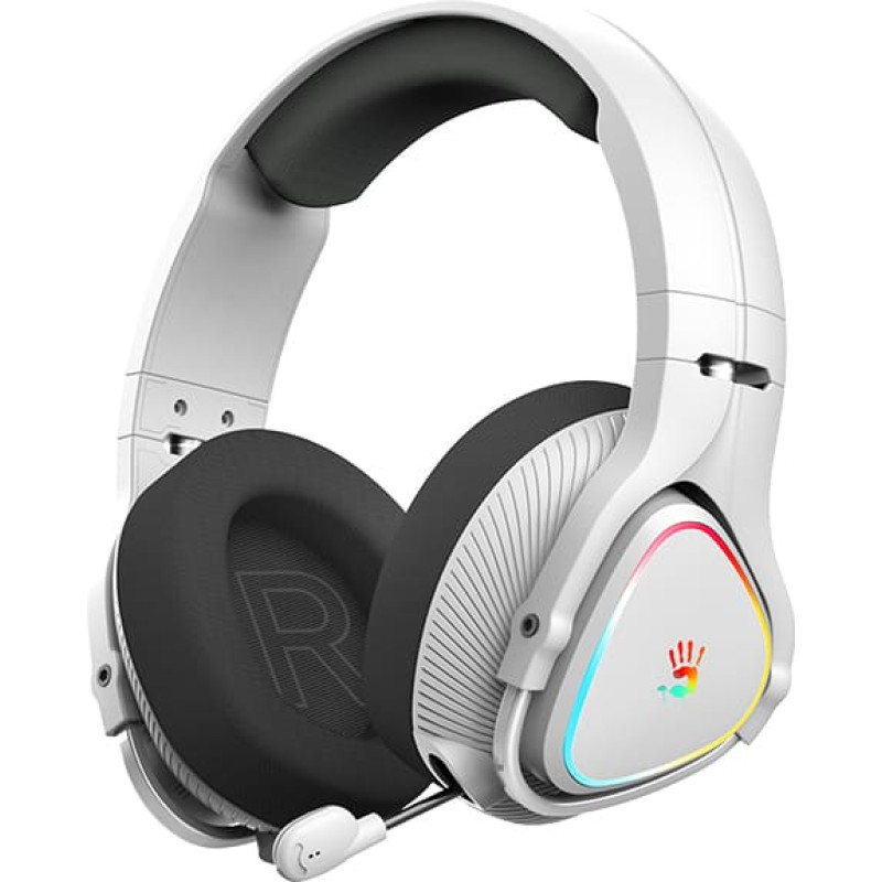 A4Tech 47752 Bloody MR710 RGB Gaming Wireless Headset, Grey