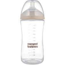 Canpol 35/402 Butelka Natural Shape ze smoczkiem dwustrefowym 330ml