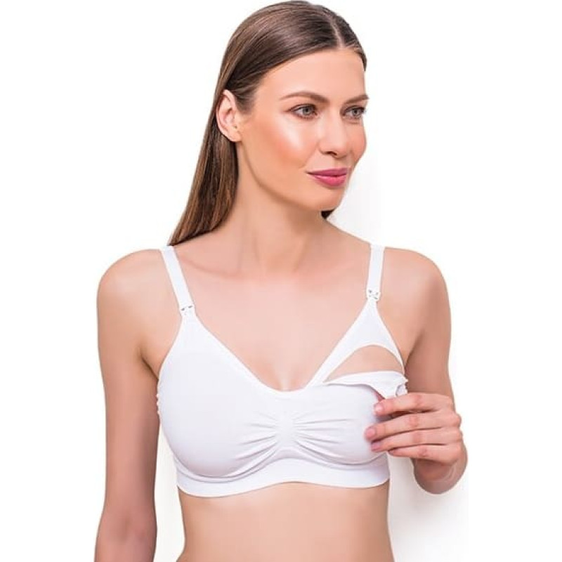 Babyono the bra for nursing mothers E80-85 white 506/10