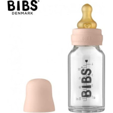 BIBS Baby bottle of glass 110ml Blush