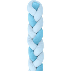 Braided bumper 210cm 3 braids (20cm) Blue