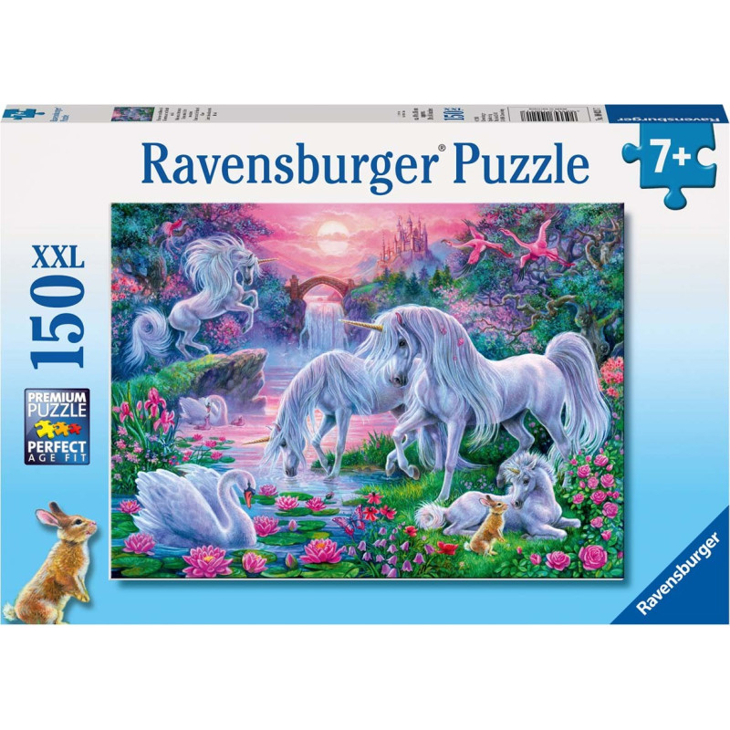 Ravensburger Puzzle Unicorns in the Sunset Glow 150 Pc Puzzl 10021