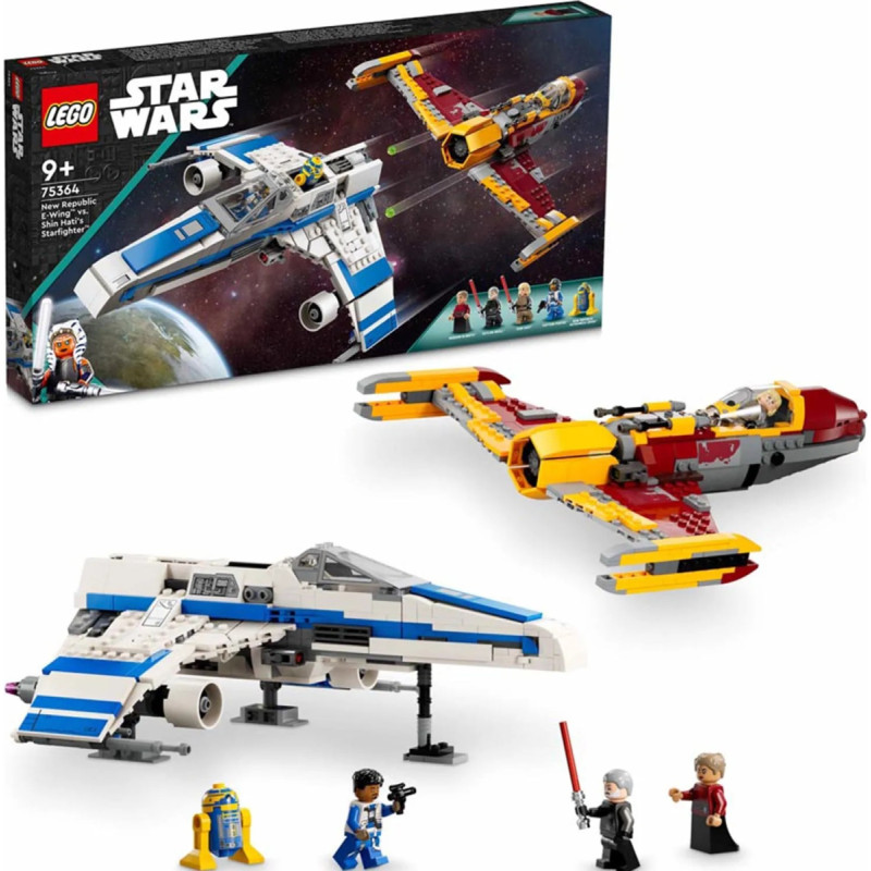 Lego 75364 STAR WARS TM New Republic E-Wing vs. Shin Hatis Starfighter