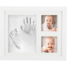 Springos Set of baby handprints and footprints Springos PF0027 white