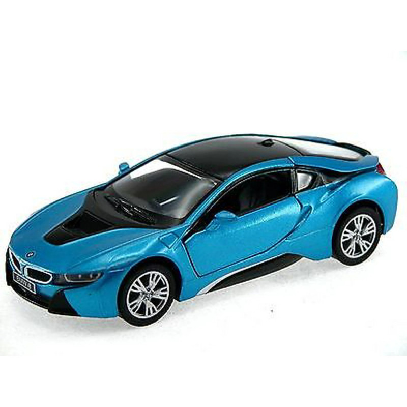 Kinsmart toy car, BMW i8, blue