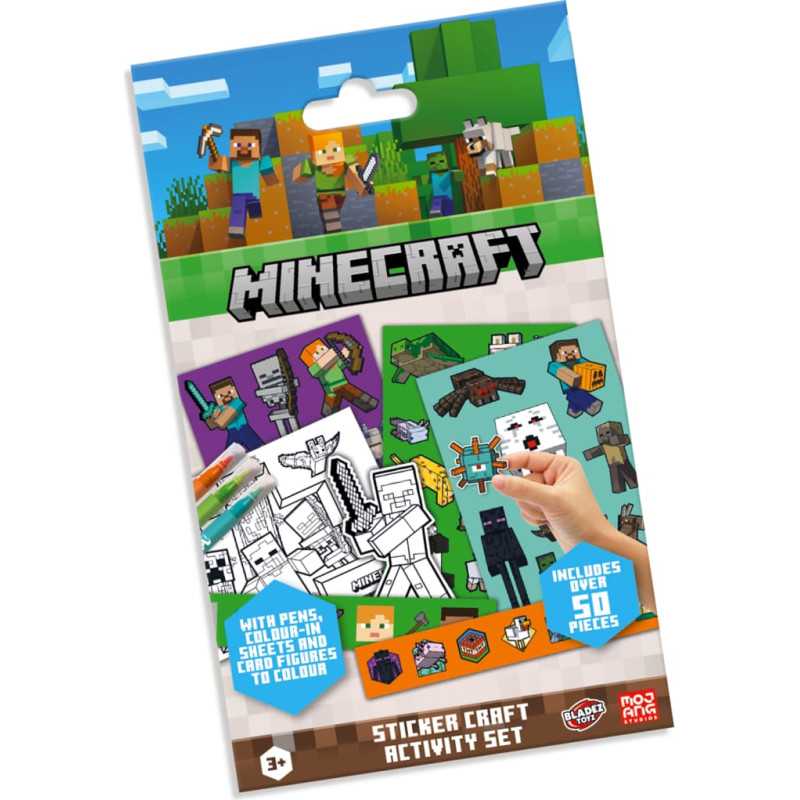 Bladez Minecraft sticker and activity set