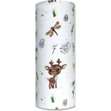 Ega Kids Diaper - 14268 - TETRA PRINT - EGA - DEER - BROWN -  size 70x80 cm