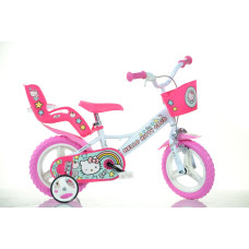Dino Bikes Licence Children's bicycle 12'' ''HELLO KITTY"