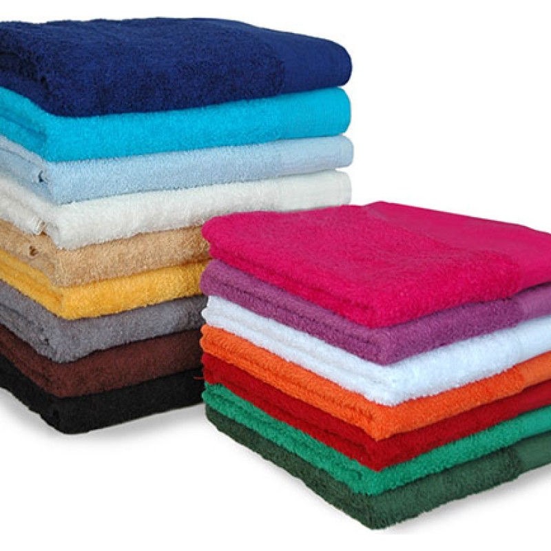 TOWEL AQUA 70X140 TERRY BURGUNDY 500G.