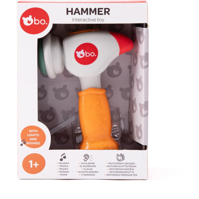 BO . Interaktīva Rotaļlieta - Āmurs