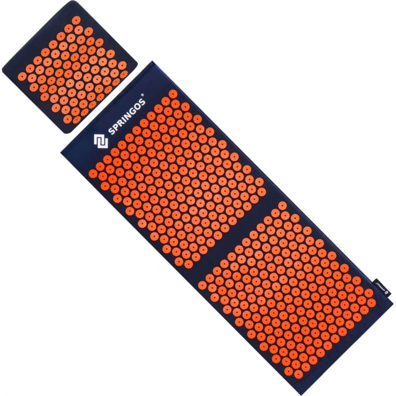 Springos Acupressure mat with spiked cushion, body stimulator, relaxation massager Springos FA0152