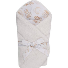 Duet Baby Swaddling blanket with hood - 731  - TEDDY - ECRU