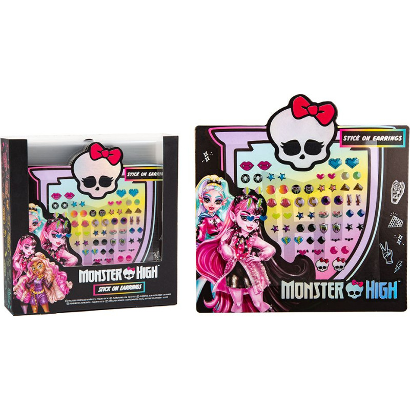 Monster High stick-on earrings