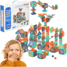 Springos Construction and assembly blocks for children Springos KG0039, 246 pcs, colorful marble run