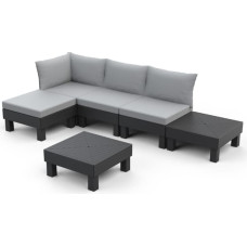 Keter Garden Furniture Set Elements Full Set (5 Seater) Grey/Light Grey