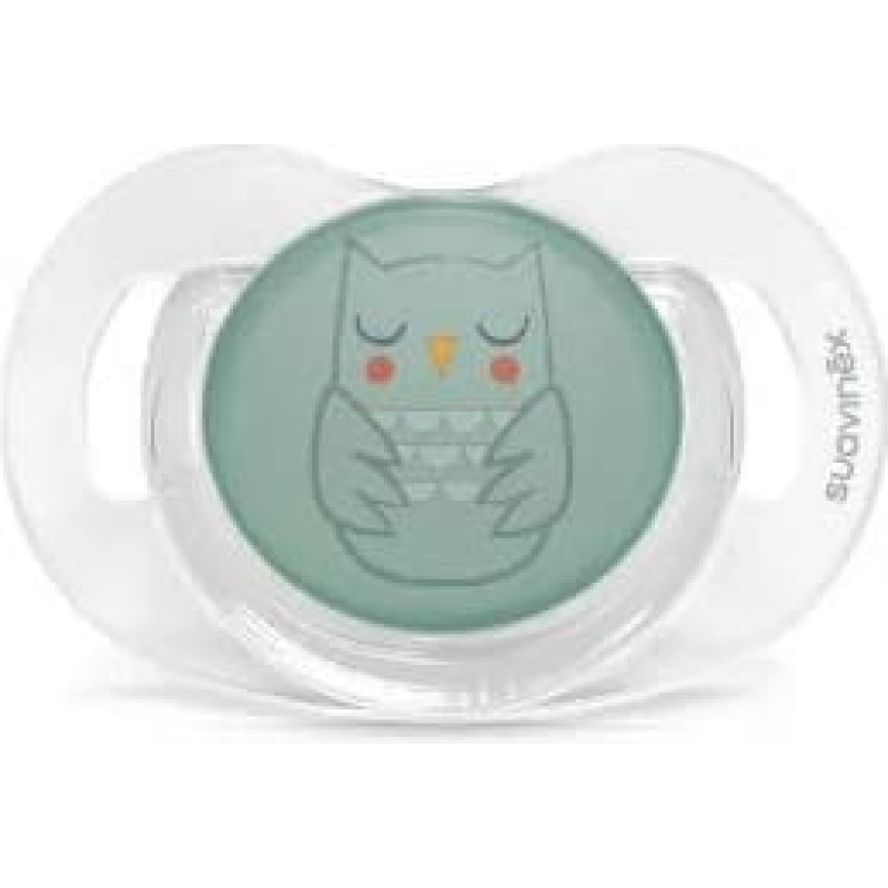 Suavinex 079655 PACIFIER SX PRO 0-6 PREMIUM OWL MINT 307808