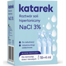 Katarek Roztwór soli hipertoniczny 18x4ml NaCI 3%