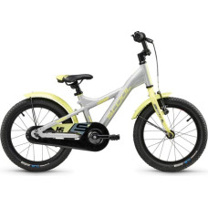 S'cool children's bicycle S'COOL XXlite, 16", silver/lime