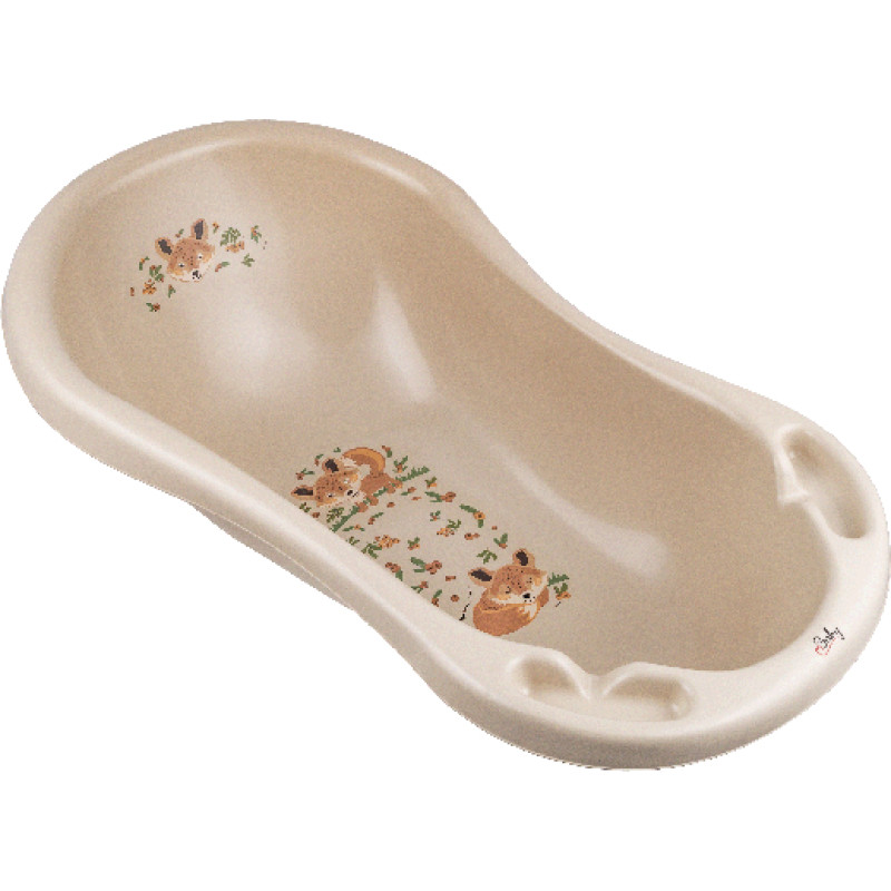 Maltex bathtub 84cm Fox Forest Gang, beige