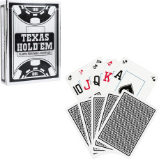 KARTY DO GRY TEXAS HOLD EM BLACK