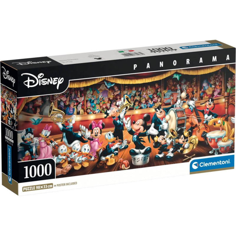 PUZZLE PANORAMA ORKIESTRA DISNEY  *1000*