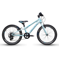 S'COOL ultra-light kids' bike liXe, 20", blue/sky blue