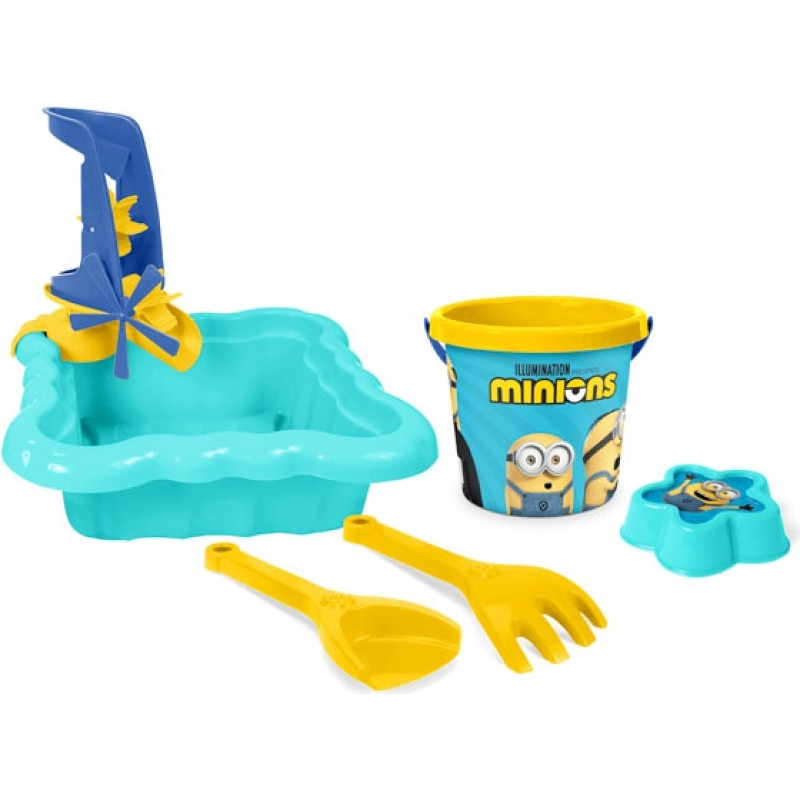 Wader 82260 Minions piaskownica z kompletem do piasku