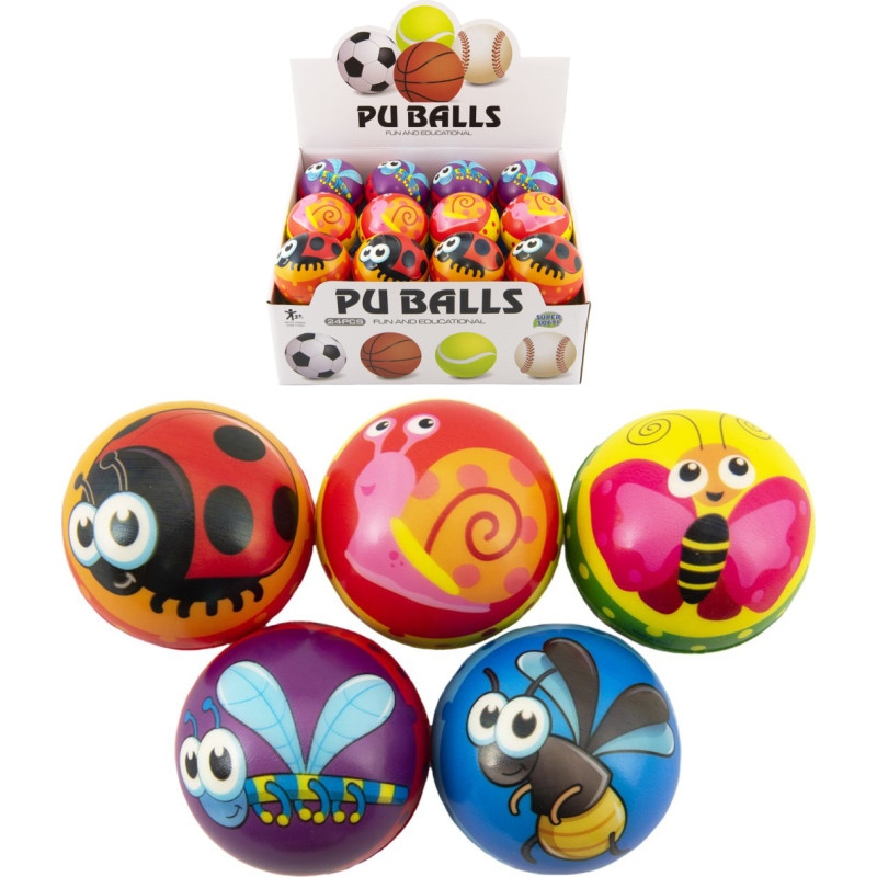 PIŁKA MIĘKKA PIANKOWA OWADY