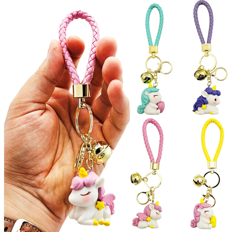 BRELOK JEDNOROŻEC ZAWIESZKA DZWONEK