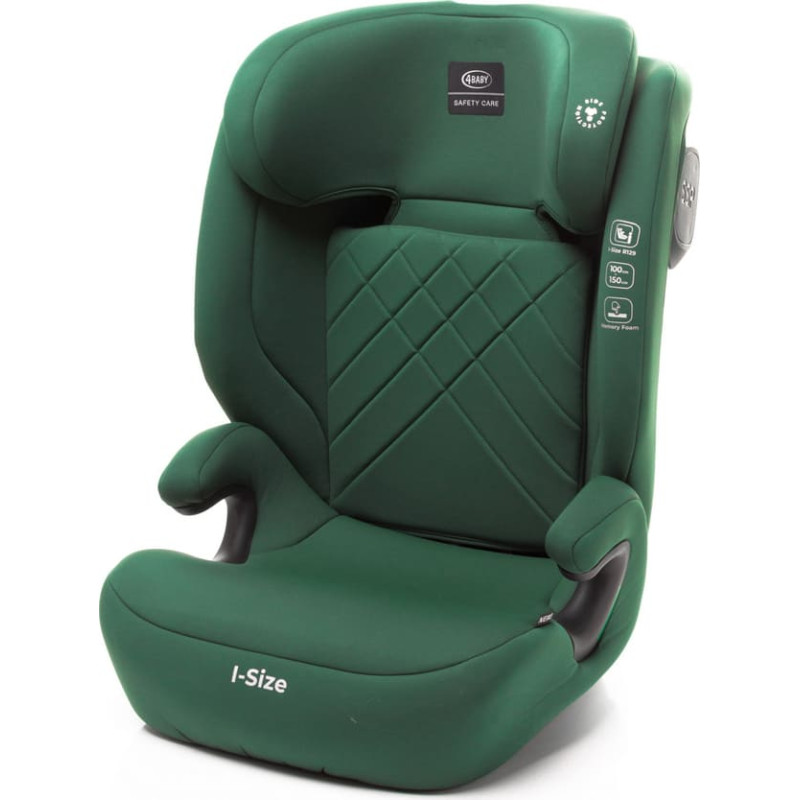 4Baby car seat NERO 100-150 cm DARK GREEN I-SIZE