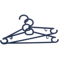 Ordinett Drēbju pakaramie 2 gab. plastmasas Nyx 38,5x0,6x19,5cm asorti