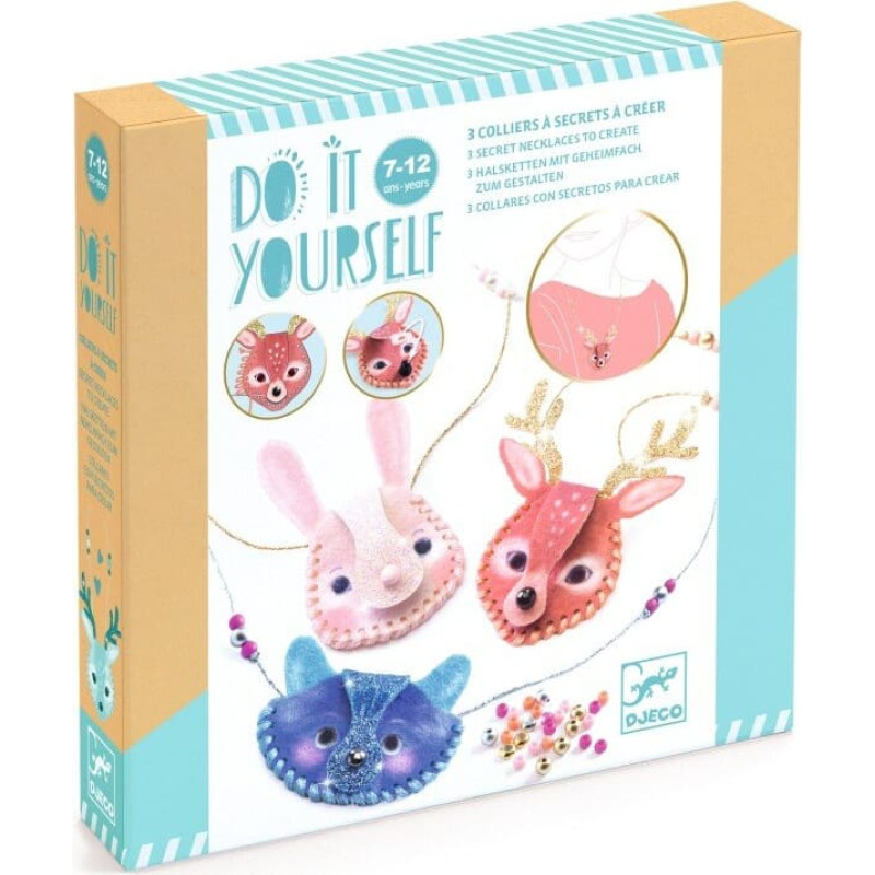 Djeco DIY - Create - Secret necklaces - Dazzlers