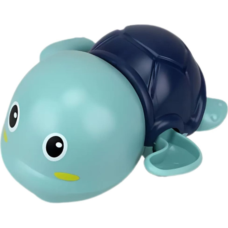 Woopie Turtle – Wind-up Floating Bath Toy, Blue