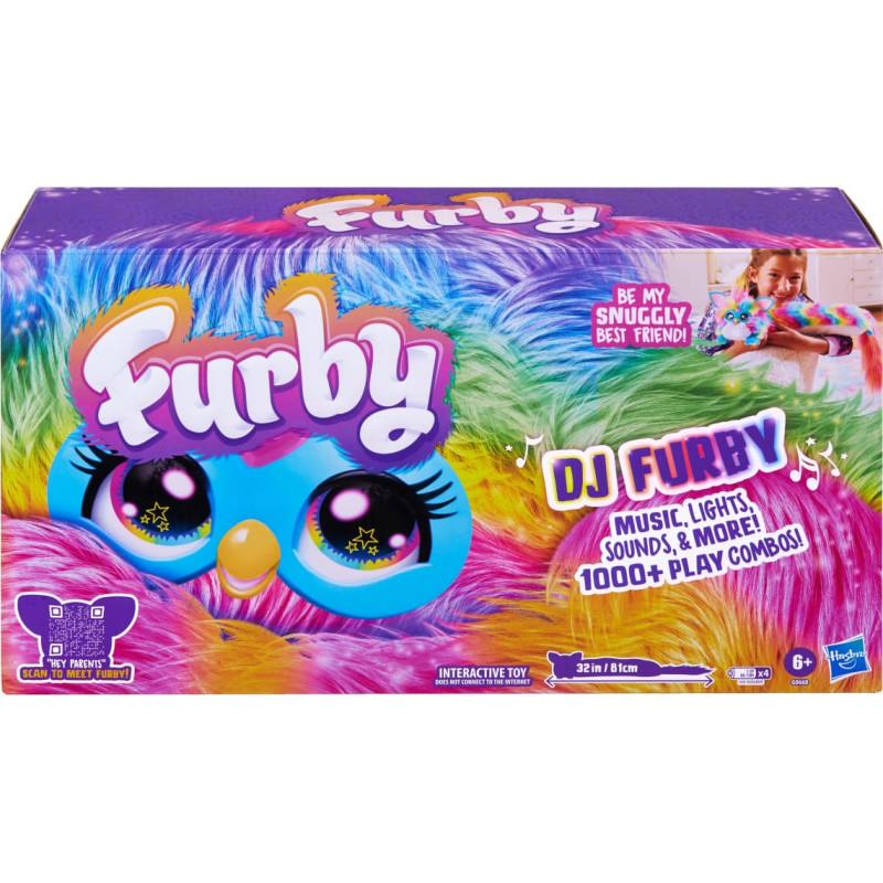 Furby interaktīvā rotaļlieta Dj Furby Rainbow