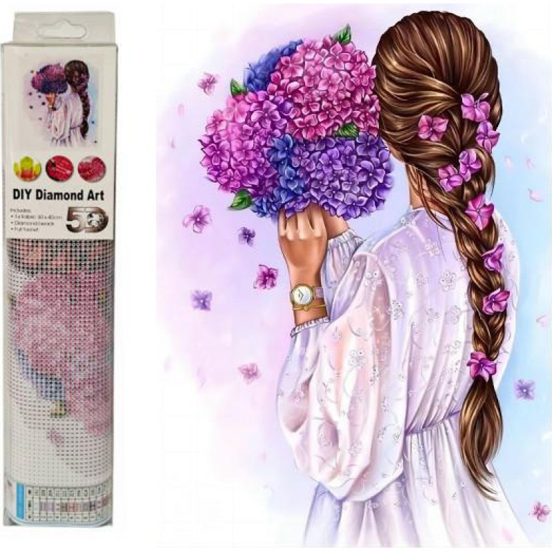 Other 07107 MOZAIKA DIAMENTOWA DZIEWCZYNA Z KW