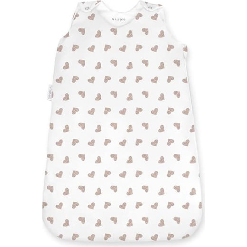 Albero Mio Śpiworek do spania S (1,5 TOG) C015 Sweet Heart World