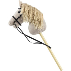 Milly Mally Hobby Plus Koń na Kiju Light Grey