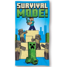 TOWEL 70X140 CM MINECRAFT MNC24-1013C COTTON 290 gsm