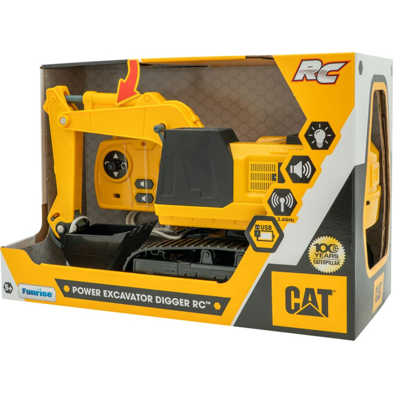 CAT RC būvniecības transportlīdzeklis Power Excavator Digger, 83462