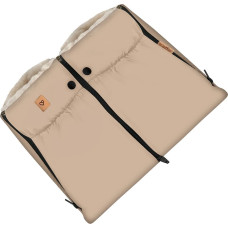 Two-parts hand muffs Aspen vanilla