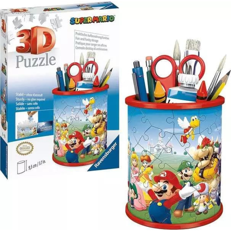 Ravensburger 3D puzzle pencil holder Super Mario 6+