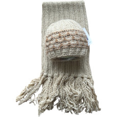 Pro-Han Vilnas cepure ar &scaron;alli CZ-2720 beige (55-60 cm) izpārdo&scaron;ana